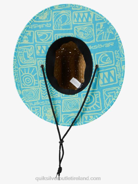 Boys Quiksilver 2-7 Outsider JB Sun Hat N02TD2006 river blue