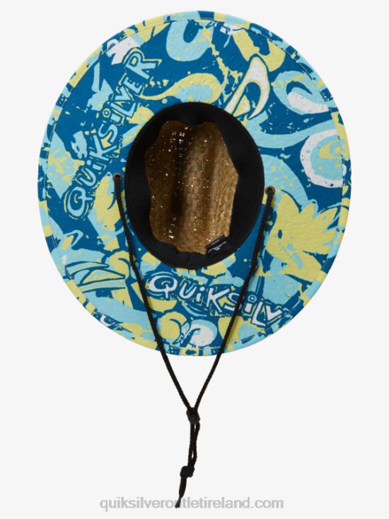 Boys Quiksilver 2-7 Outsider JB Sun Hat N02TD2007 snorkel blue