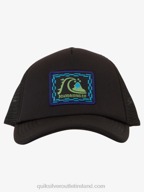Boys Quiksilver 2-7 Sneaky Peak Trucker Hat N02TD1891 black