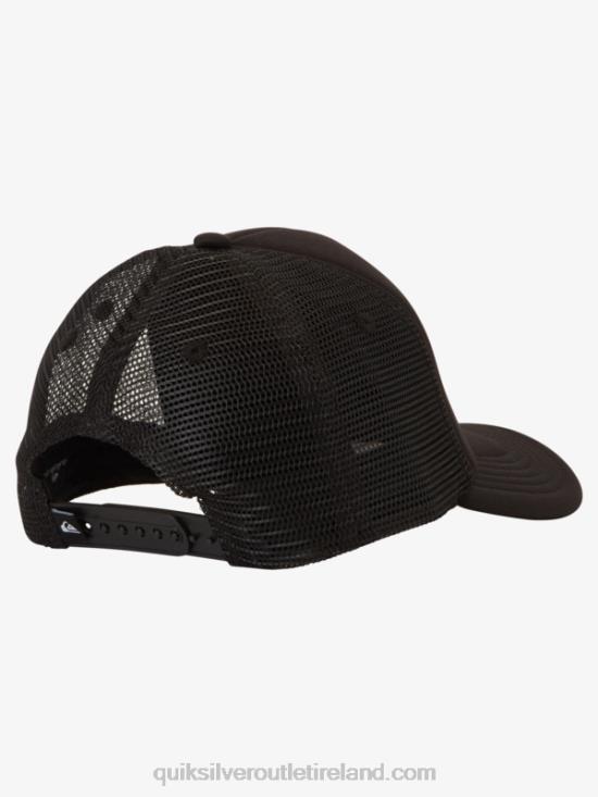 Boys Quiksilver 2-7 Sneaky Peak Trucker Hat N02TD1891 black
