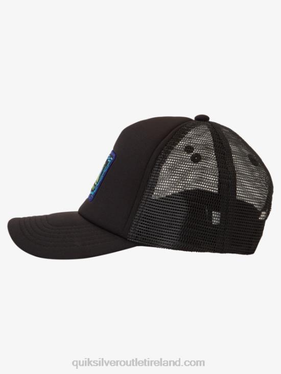 Boys Quiksilver 2-7 Sneaky Peak Trucker Hat N02TD1891 black