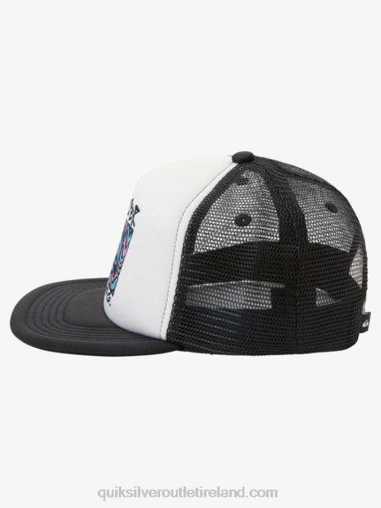 Boys Quiksilver 2-7 Town Hero Trucker Hat N02TD2037 birch