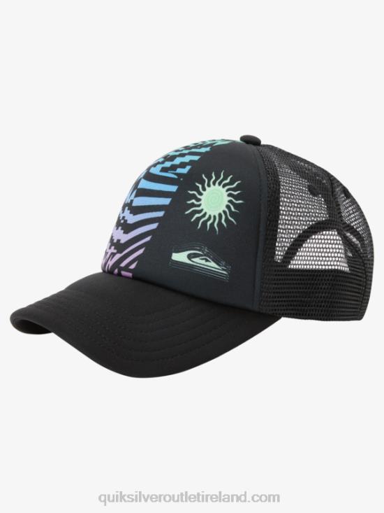 Boys Quiksilver 8-16 Magpie Coop Snapback Hat N02TD1929 black