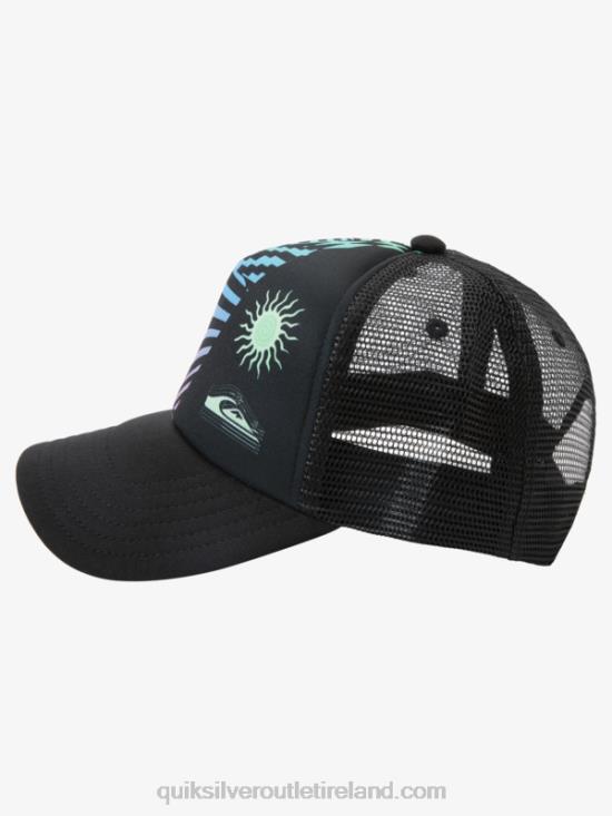 Boys Quiksilver 8-16 Magpie Coop Snapback Hat N02TD1929 black