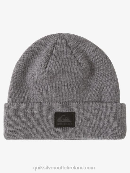Boys Quiksilver 8-16 Performer Cuff Beanie N02TD2113 medium grey wash