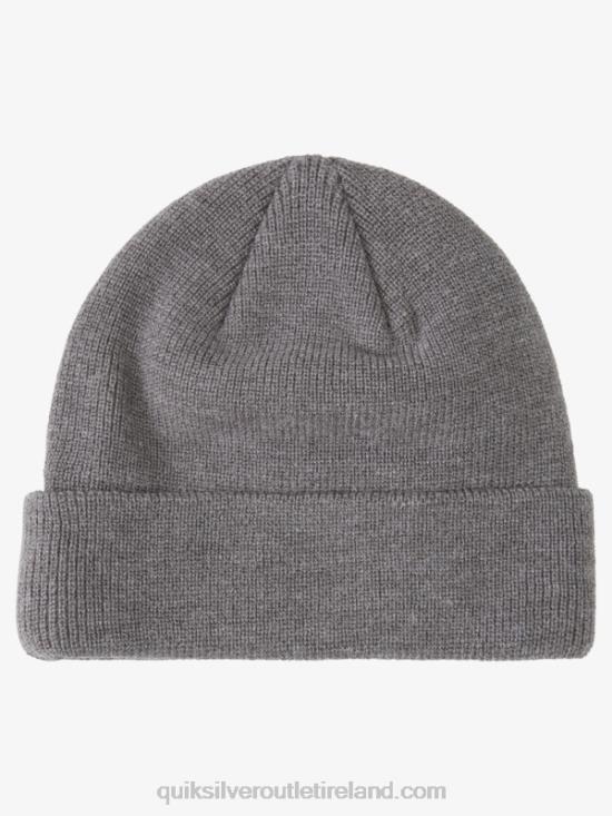 Boys Quiksilver 8-16 Performer Cuff Beanie N02TD2113 medium grey wash