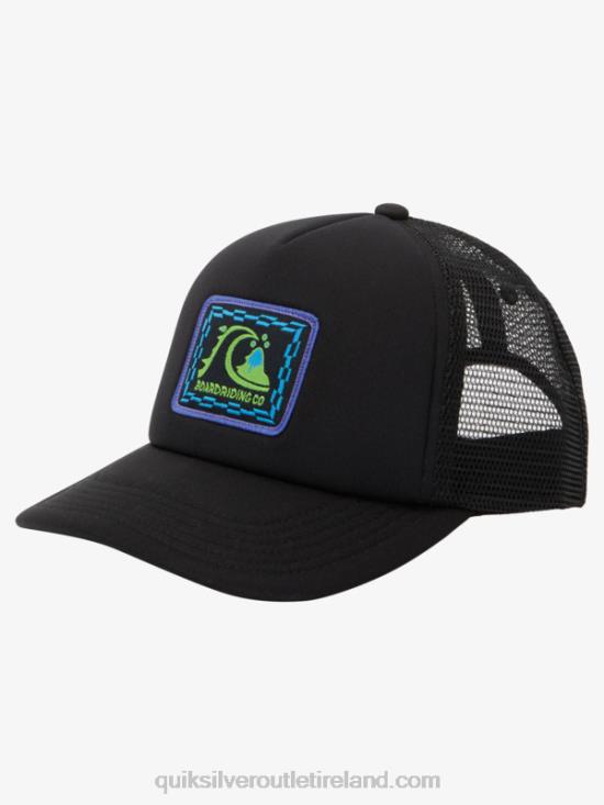 Boys Quiksilver 8-16 Sneaky Peak Snapback Hat N02TD2045 black