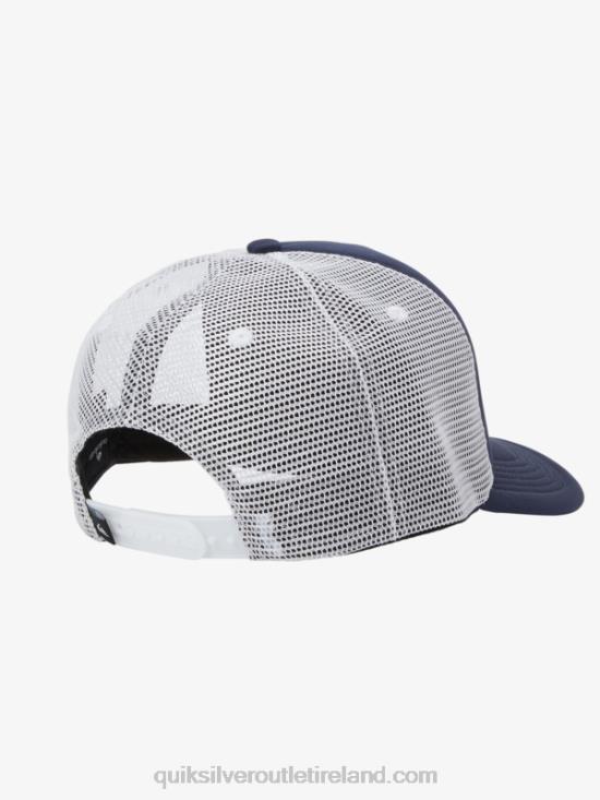 Boys Quiksilver 8-16 Sneaky Peak Snapback Hat N02TD2046 navy blazer