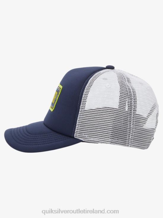 Boys Quiksilver 8-16 Sneaky Peak Snapback Hat N02TD2046 navy blazer