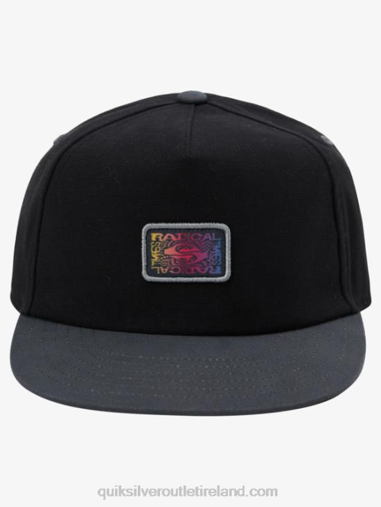 Boys Quiksilver 8-16 Zinger Snapback Hat N02TD2050 black