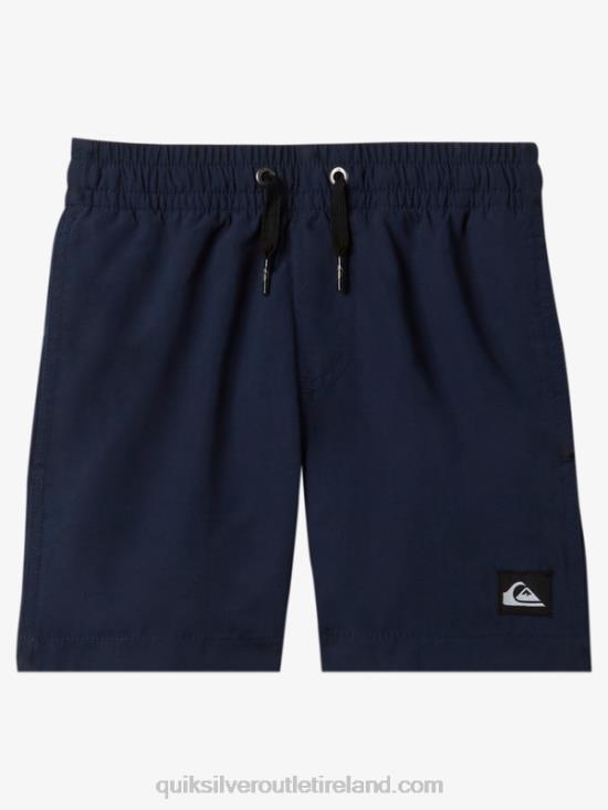 Boys Quiksilver 2-7 Everyday 12 Volleys N02TD2000 navy blazer