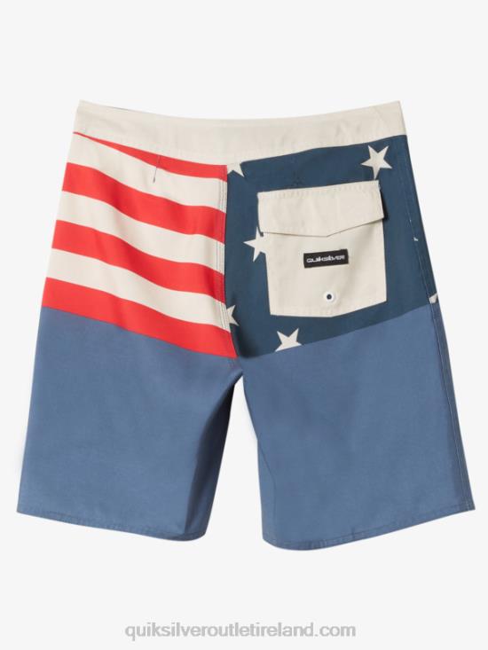 Boys Quiksilver 8-16 Everyday Division 17 Boardshorts N02TD1977 midnight navy