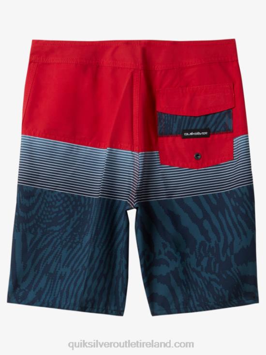 Boys Quiksilver 8-16 Everyday Panel 17 Boardshorts N02TD1904 high risk red