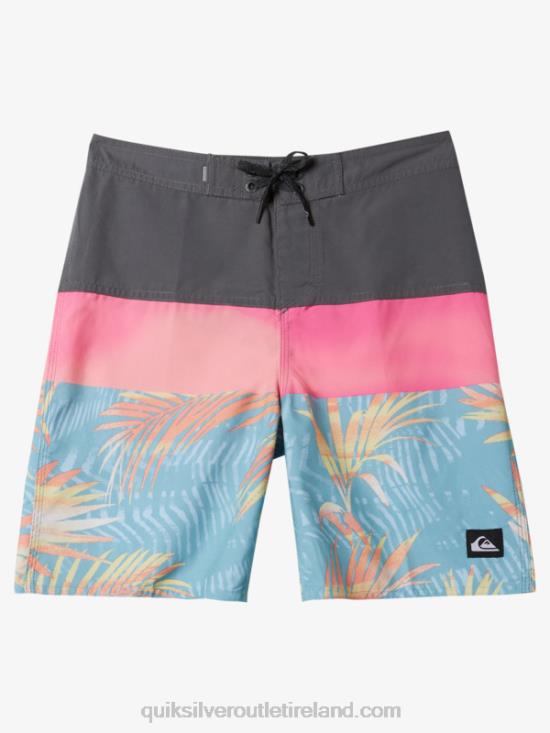 Boys Quiksilver 8-16 Everyday Panel 17 Boardshorts N02TD1905 iron gate