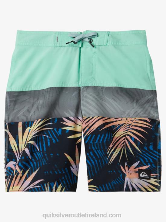 Boys Quiksilver 8-16 Everyday Panel 17 Boardshorts N02TD1907 beach glass