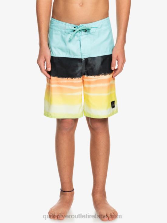 Boys Quiksilver 8-16 Everyday Panel Yth 17 Boardshort N02TD2277 angel blue