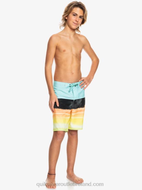 Boys Quiksilver 8-16 Everyday Panel Yth 17 Boardshort N02TD2277 angel blue