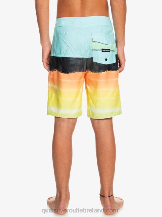 Boys Quiksilver 8-16 Everyday Panel Yth 17 Boardshort N02TD2277 angel blue