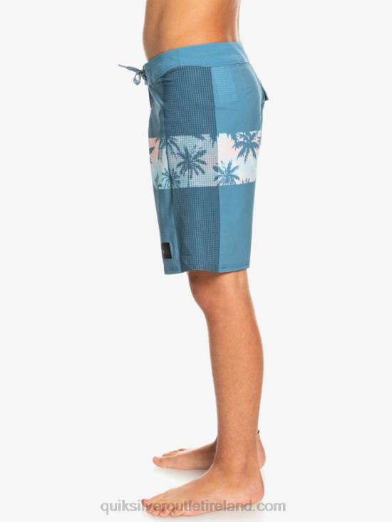 Boys Quiksilver 8-16 Highlite Arch Yth 16 Boardshort N02TD2324 captains blue