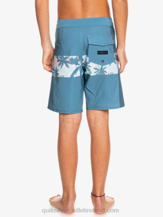 Boys Quiksilver 8-16 Highlite Arch Yth 16 Boardshort N02TD2324 captains blue