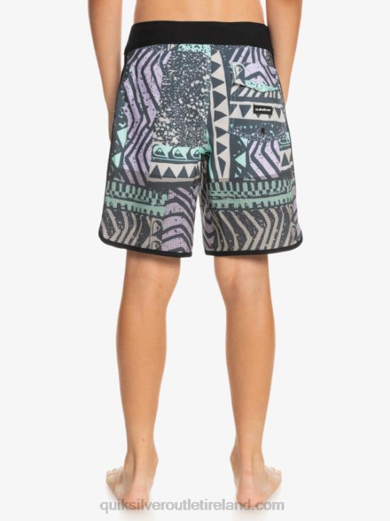 Boys Quiksilver 8-16 Highlite Scallop 16 Boardshorts N02TD2147 midnight navy