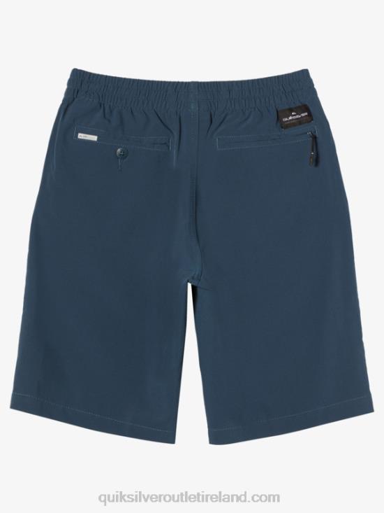 Boys Quiksilver 8-16 Ocean Elastic 18 Amphibian Boardshorts N02TD2067 midnight navy