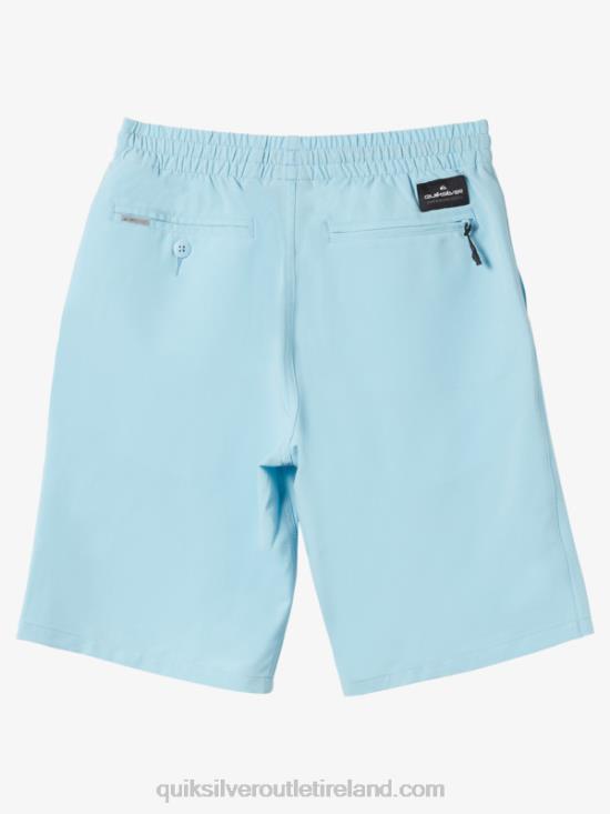 Boys Quiksilver 8-16 Ocean Elastic 18 Amphibian Boardshorts N02TD2068 sky blue