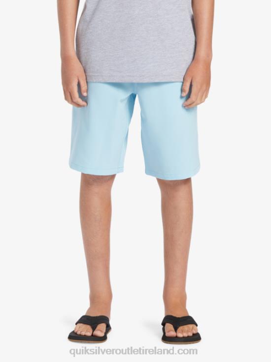 Boys Quiksilver 8-16 Ocean Elastic 18 Amphibian Boardshorts N02TD2068 sky blue