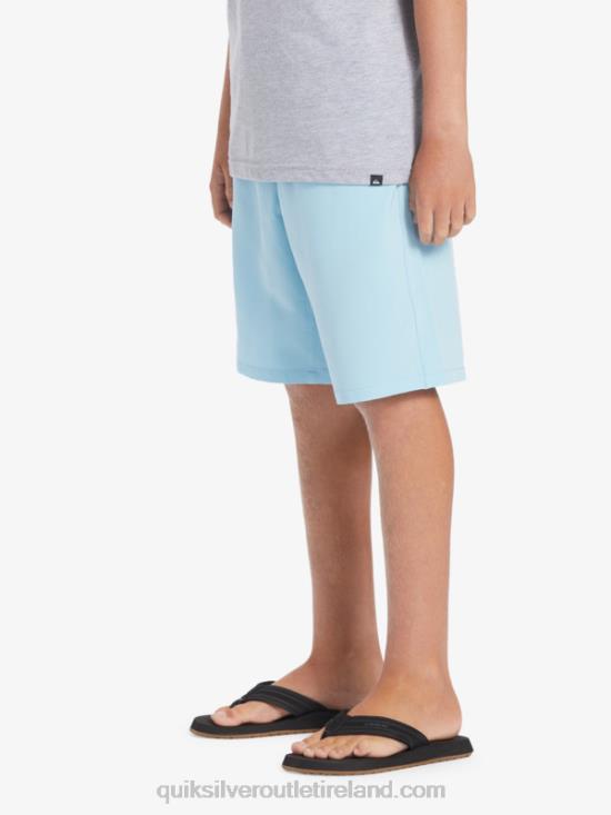 Boys Quiksilver 8-16 Ocean Elastic 18 Amphibian Boardshorts N02TD2068 sky blue