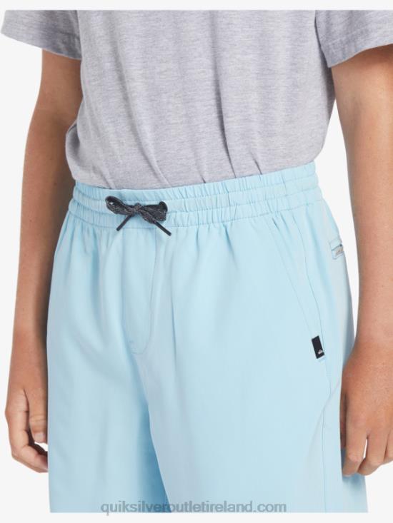 Boys Quiksilver 8-16 Ocean Elastic 18 Amphibian Boardshorts N02TD2068 sky blue