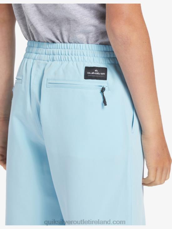 Boys Quiksilver 8-16 Ocean Elastic 18 Amphibian Boardshorts N02TD2068 sky blue