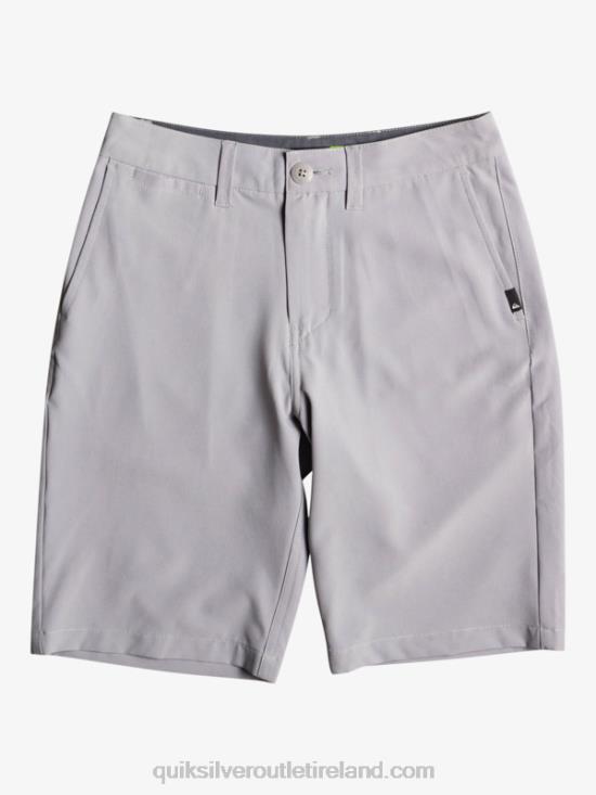 Boys Quiksilver 8-16 Ocean Union 19 Amphibian Boardshorts N02TD1932 sleet