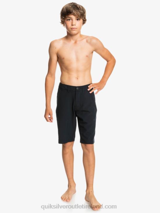 Boys Quiksilver 8-16 Ocean Union 19 Amphibian Boardshorts N02TD1933 black