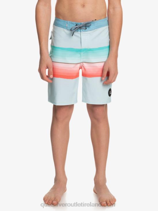 Boys Quiksilver 8-16 SurfSilk Resin Tint 17 Boardshorts N02TD2300 insignia blue