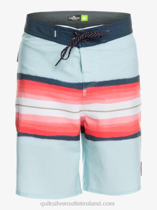 Boys Quiksilver 8-16 SurfSilk Resin Tint 17 Boardshorts N02TD2302 blue grey
