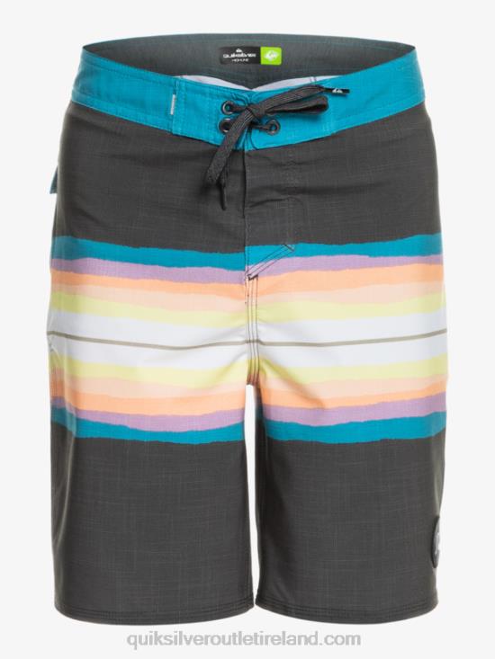 Boys Quiksilver 8-16 SurfSilk Resin Tint 17 Boardshorts N02TD2303 tarmac