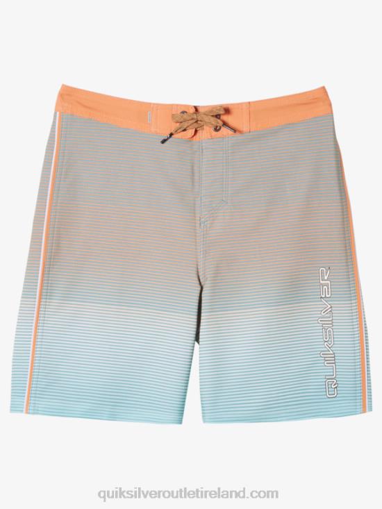 Boys Quiksilver 8-16 Surfsilk Massive 17 Boardshorts N02TD1908 cameo blue