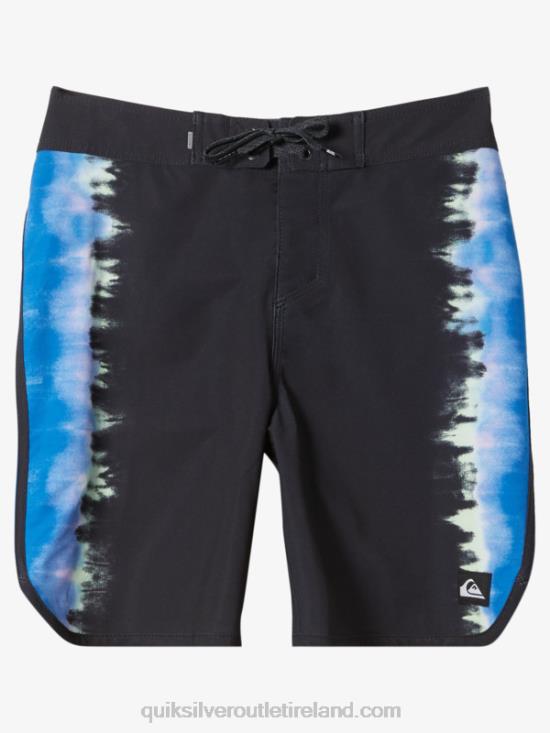 Boys Quiksilver 8-16 Surfsilk Scallop 17 Boardshorts N02TD2018 black