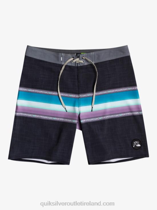 Boys Quiksilver 8-16 Surfsilk Sun Faded 17 Boardshorts N02TD2280 black