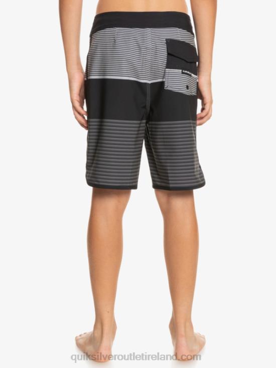 Boys Quiksilver 8-16 Surfsilk Tijuana 17 Boardshorts N02TD1987 black