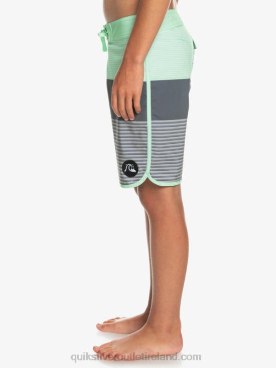 Boys Quiksilver 8-16 Surfsilk Tijuana Yth 17 Boardshort N02TD2267 iron gate