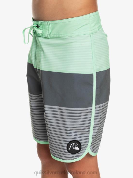 Boys Quiksilver 8-16 Surfsilk Tijuana Yth 17 Boardshort N02TD2267 iron gate