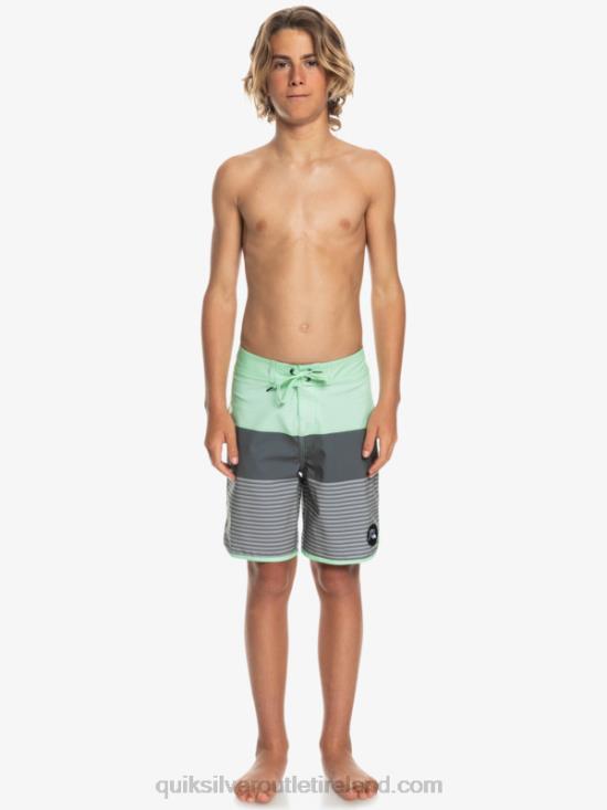 Boys Quiksilver 8-16 Surfsilk Tijuana Yth 17 Boardshort N02TD2267 iron gate