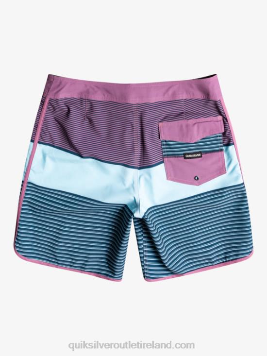 Boys Quiksilver 8-16 Surfsilk Tijuana Yth 17 Boardshort N02TD2270 dusty orchid