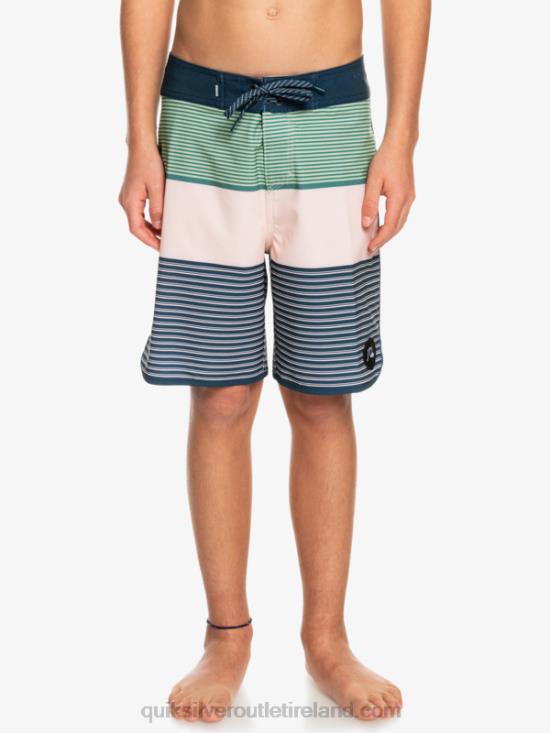 Boys Quiksilver 8-16 Surfsilk Tijuana Yth 17 Boardshort N02TD2271 veiled rose