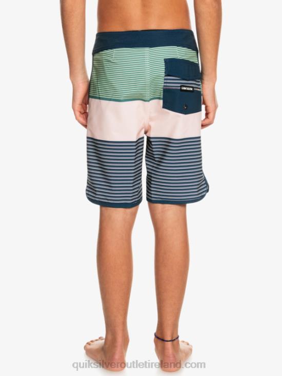 Boys Quiksilver 8-16 Surfsilk Tijuana Yth 17 Boardshort N02TD2271 veiled rose