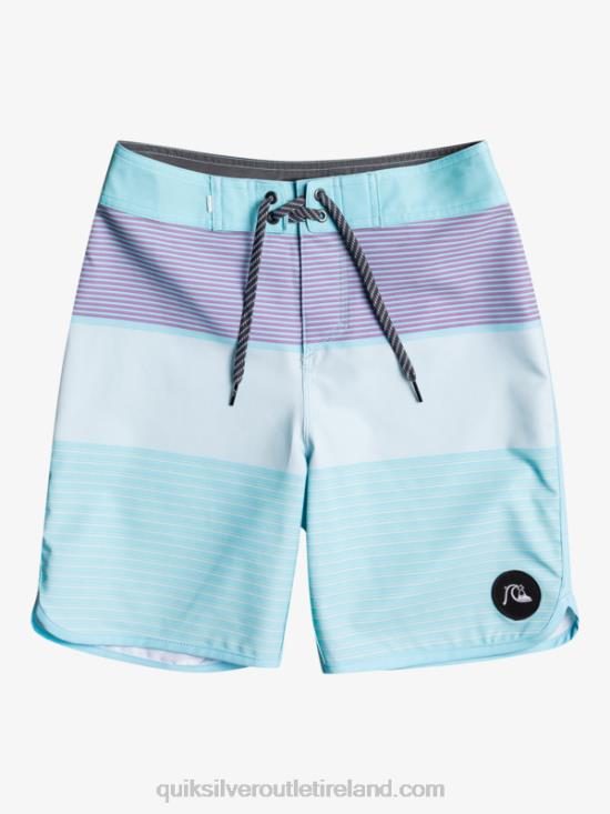 Boys Quiksilver 8-16 Surfsilk Tijuana Yth 17 Boardshort N02TD2273 angel blue