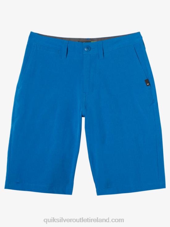 Boys Quiksilver 8-16 Union Heather Amphibian 20 Boardshorts N02TD2058 snorkel blue
