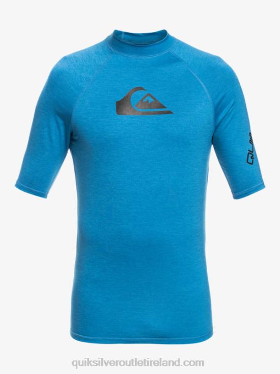 Boys Quiksilver 8-16 All Time Ss Youth S/SL Surf Tee N02TD2064 vallarta blue heather