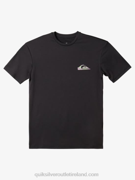 Boys Quiksilver 8-16 Mix Session UPF 50 Short Sleeve Surf Tee N02TD2012 tarmac